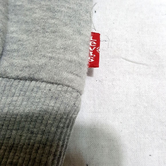Levi's Kids Otto Pullover Hoodie Grey 919010-306 L - Picture 4 of 8